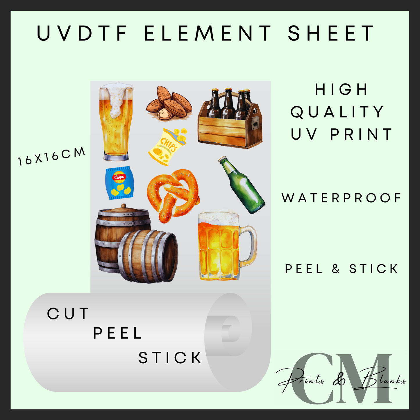 Pub Uvdtf element sheet