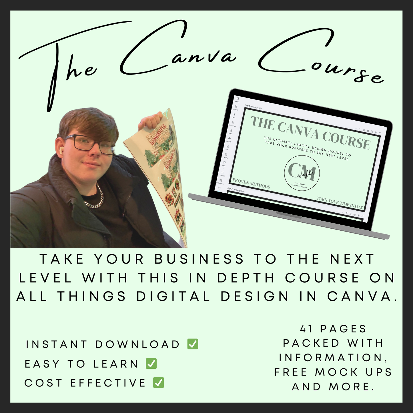 The Canva course - the ultimate digital design course in Canva