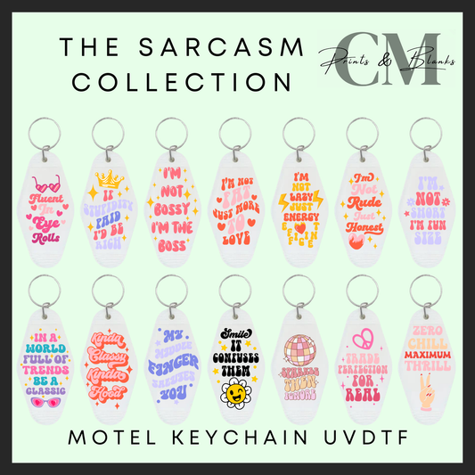 The sarcasm collection, motel keychain Uvdtf