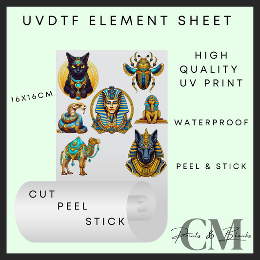 Egyptian Uvdtf element sheet