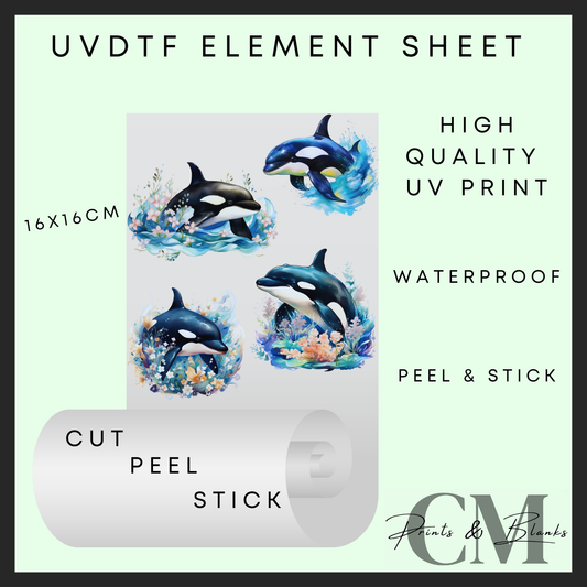 Whale Uvdtf element sheet