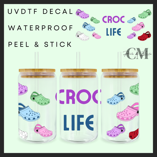 Croc life 16oz Uvdtf wrap