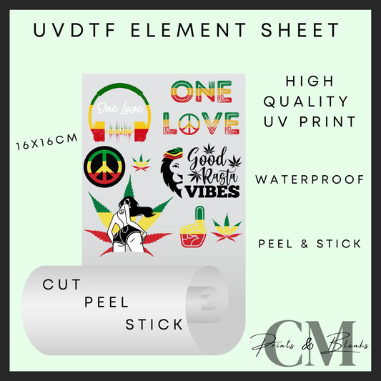 Jamaica uvdtf element sheet