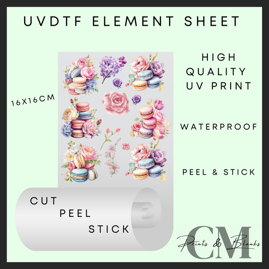 Macrons Uvdtf element sheet