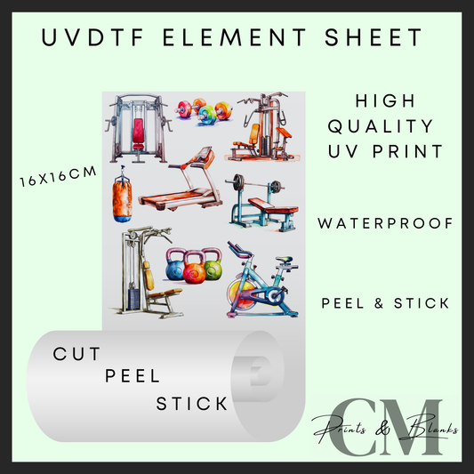 Gym Uvdtf element sheet