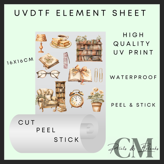 Library Uvdtf element sheet