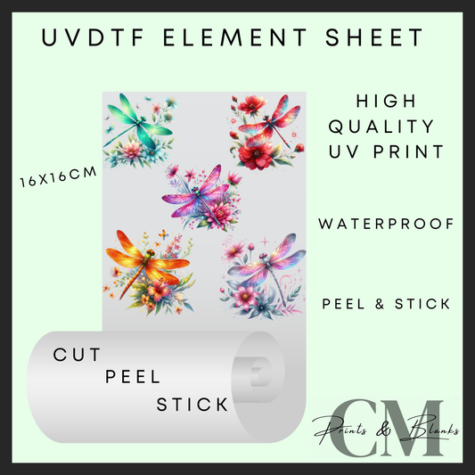 Fireflies Uvdtf element sheet